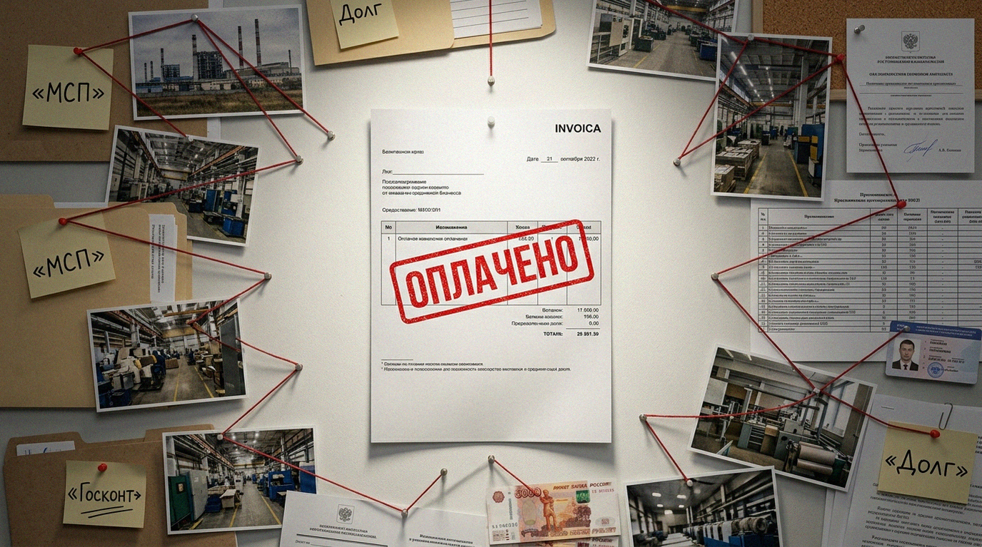 Иллюстрация к материалу: Долги госкомпаний перед МСП: мониторинг закупок и ускорение оплат