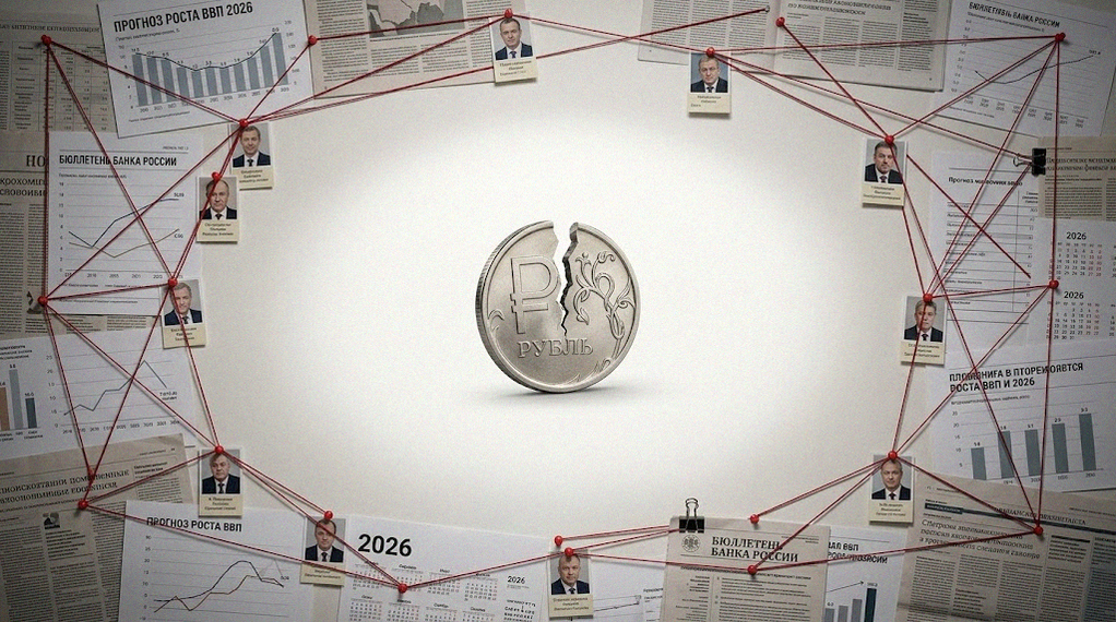 Иллюстрация к материалу: Экономика России 2026: спад ВВП и поручение Путина вернуть рост