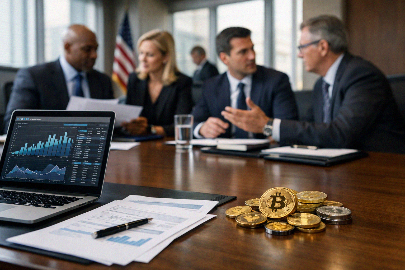 Иллюстрация к материалу: Криптовалюта 401k: Минтруд США сделал шаг к включению