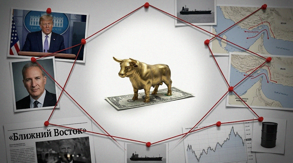 Иллюстрация к материалу: Питер Шифф: оптимизм Трампа по Ближнему Востоку — манипуляция рынком