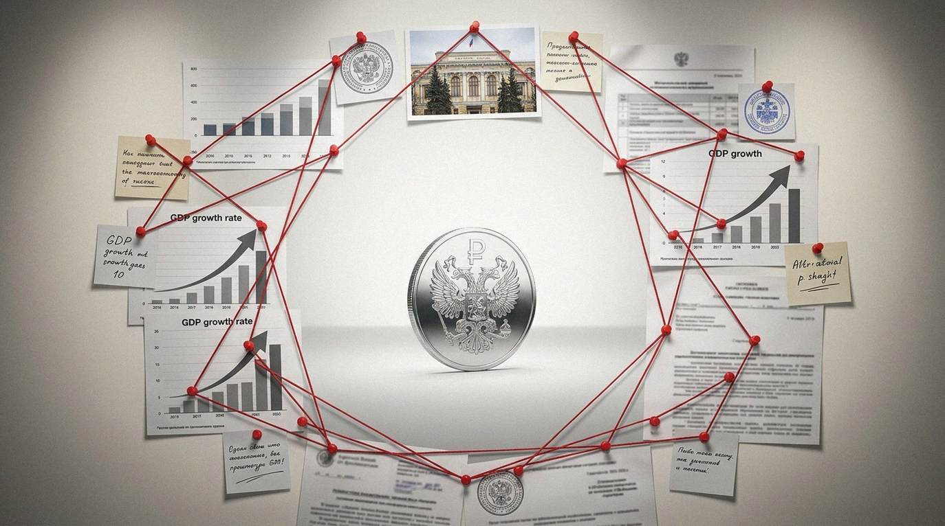 Иллюстрация к материалу: Рост ВВП России: ЦБ объяснил причину на фоне сокращения инвестиций