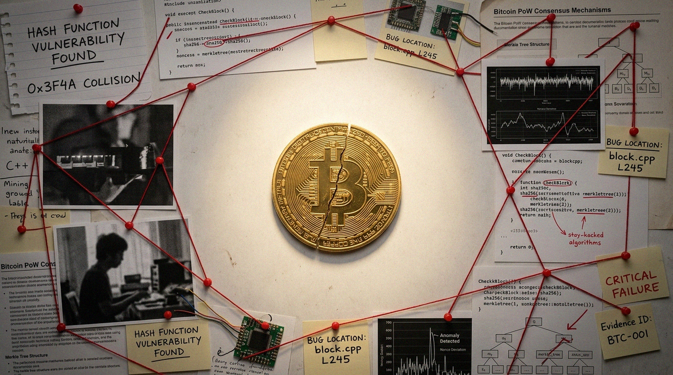 Иллюстрация к материалу: Ошибка в майнинге биткоина: разбор бага, скрытого с 2009 года