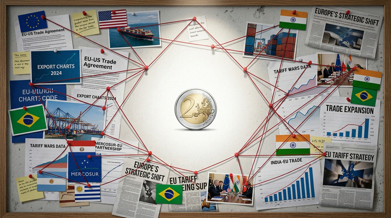 Иллюстрация к материалу: Торговая война США и ЕС: как новые соглашения укрепят экономику