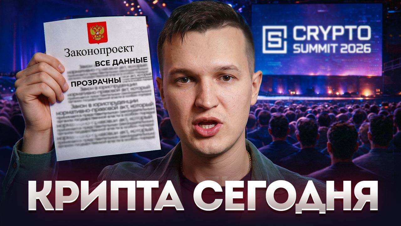 Иллюстрация к материалу: Мы сходили на CRYPTO SUMMIT 2026 и узнали, что будет с КРИПТОЙ в этом году (2026)