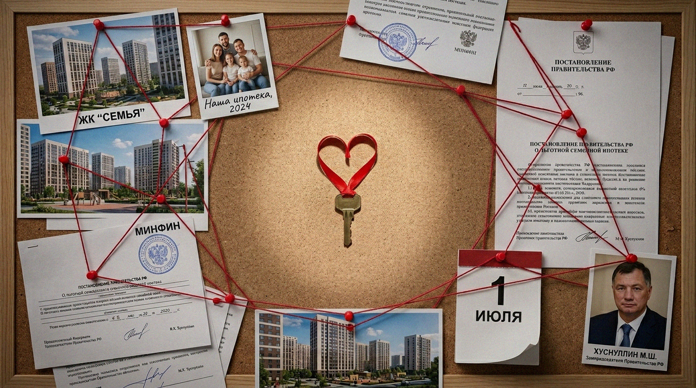 Иллюстрация к материалу: Продление семейной ипотеки: Хуснуллин назвал сроки решения