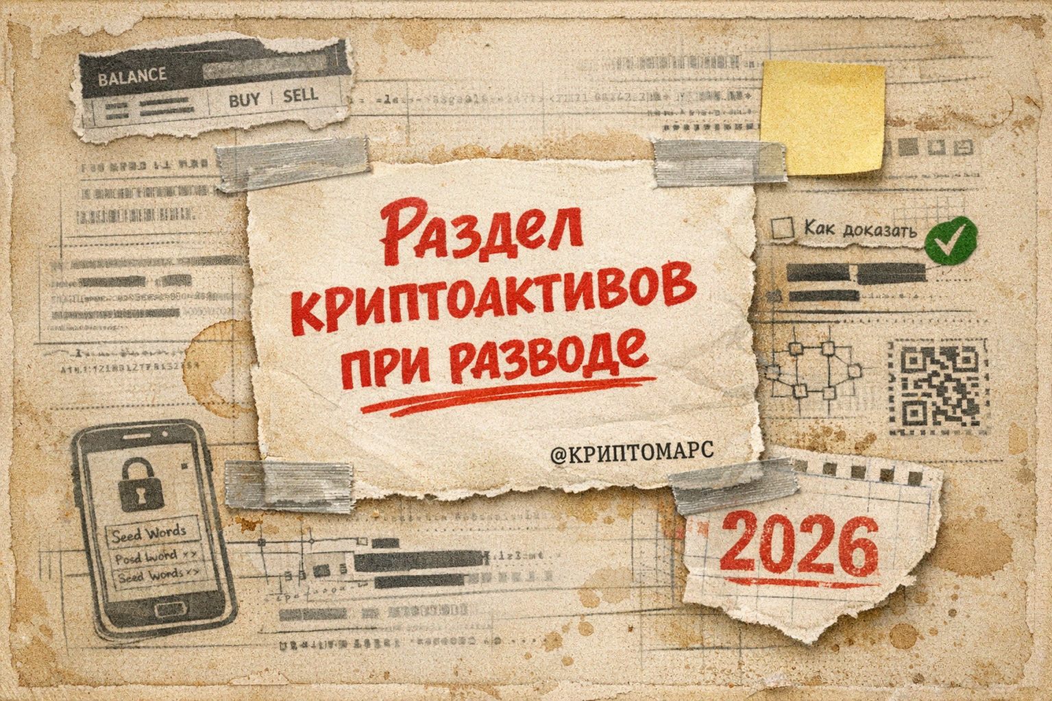 Иллюстрация к материалу: Криптовалюта при разводе: как проходит раздел криптоактивов
