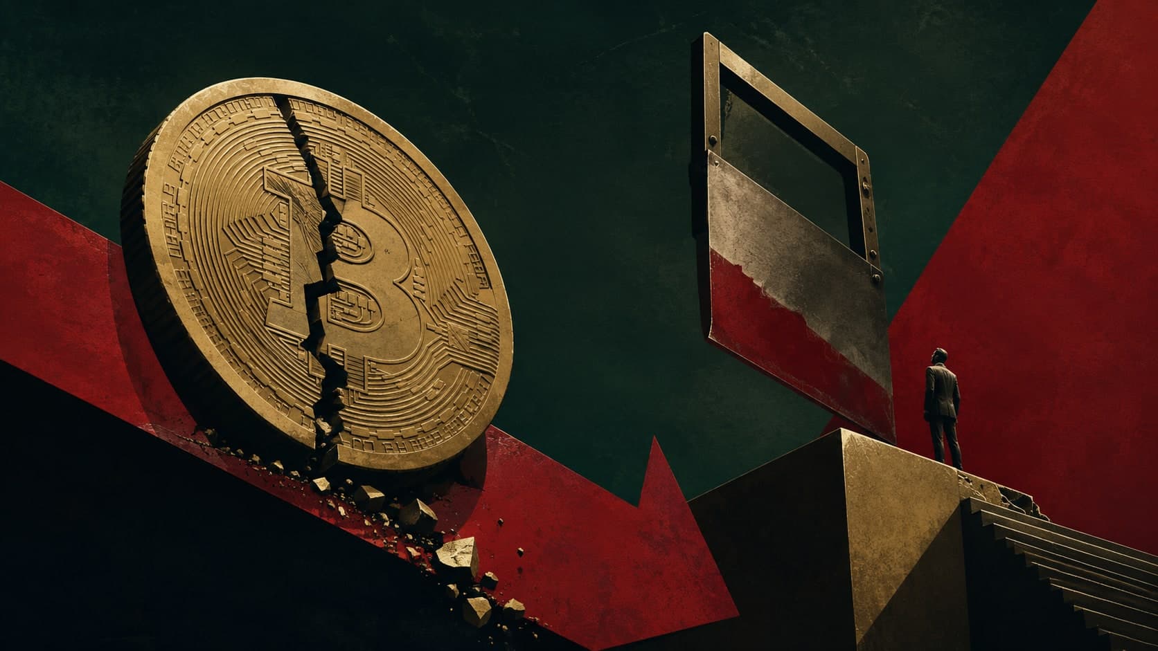 Иллюстрация: Акции American Bitcoin упали до минимума перед обратным сплитом для сохранения листинга на Nasdaq