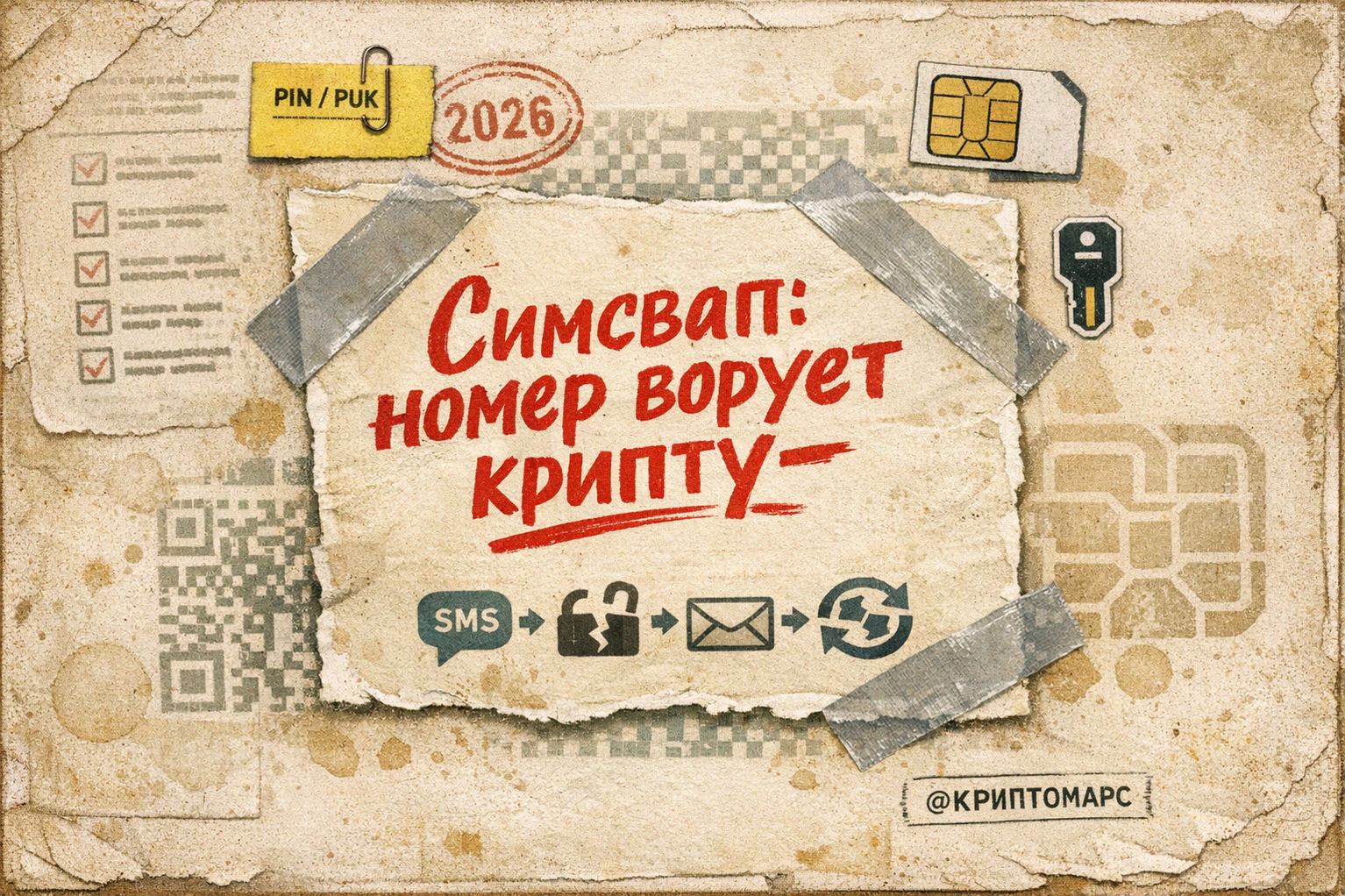 Иллюстрация к материалу: Симсвап крипта: как через номер телефона теряют деньги и что делать