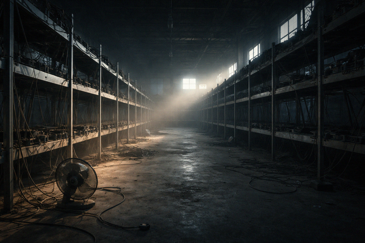 Иллюстрация к материалу: Хешрейт биткоина просел на 6% за квартал — причины падения