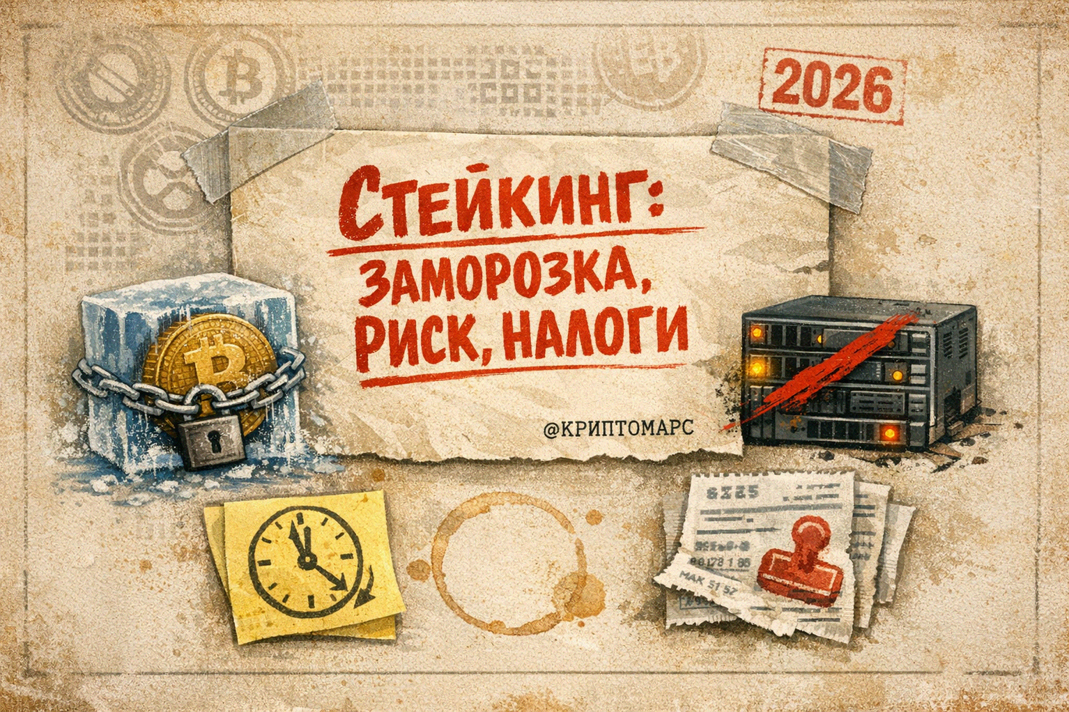 Иллюстрация к материалу: Пассивный доход и риски стейкинга: как защитить капитал