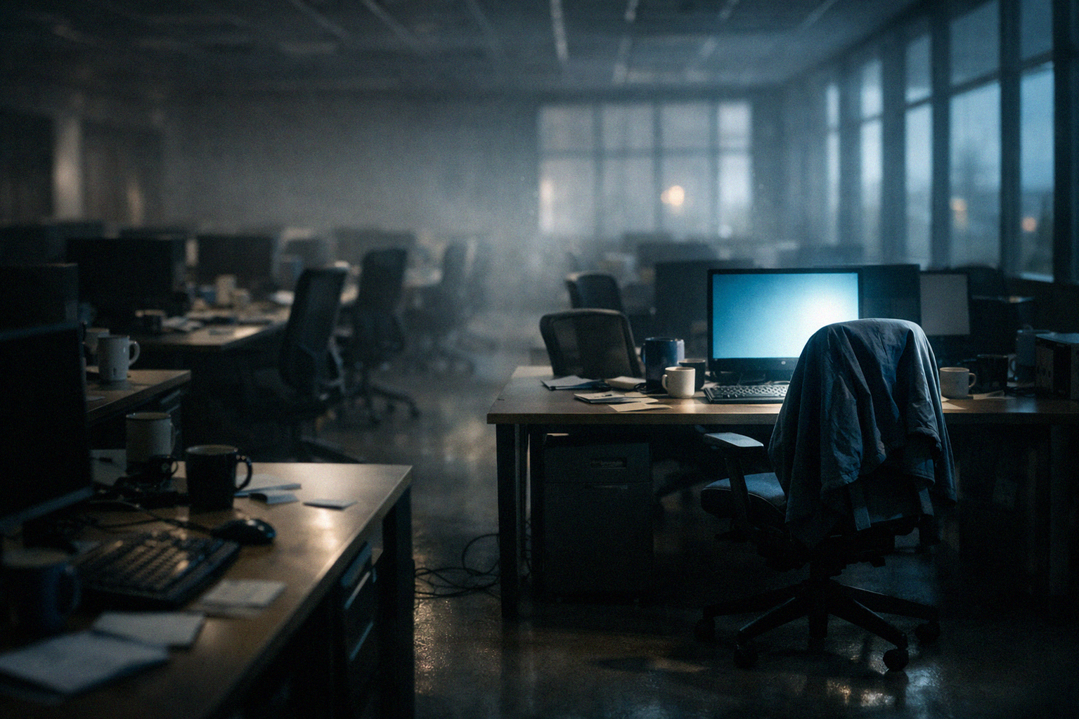 Иллюстрация к материалу: Сокращения ИИ: почти 80 тыс. потерянных рабочих мест в мире