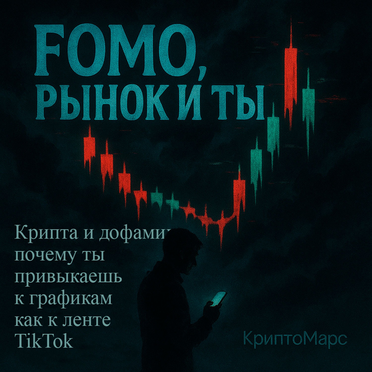 Обложка: Fomo, рынок и ты: Крипта и дофамин: почему ты привыкаешь к графикам как к ленте TikTok
